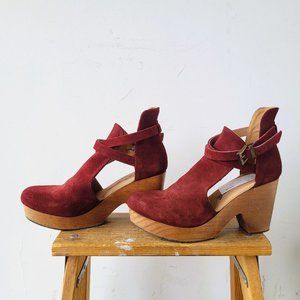 Free People Cedar Clog, Size 38